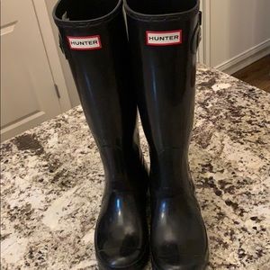 Hunter rain boots